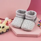Casual Slip On Baby Boots Pure Cotton Newborn baby girls socks