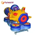 Support OEM Coin Operated Kiddie Ride Kids Rocking Car Electric Game Machine