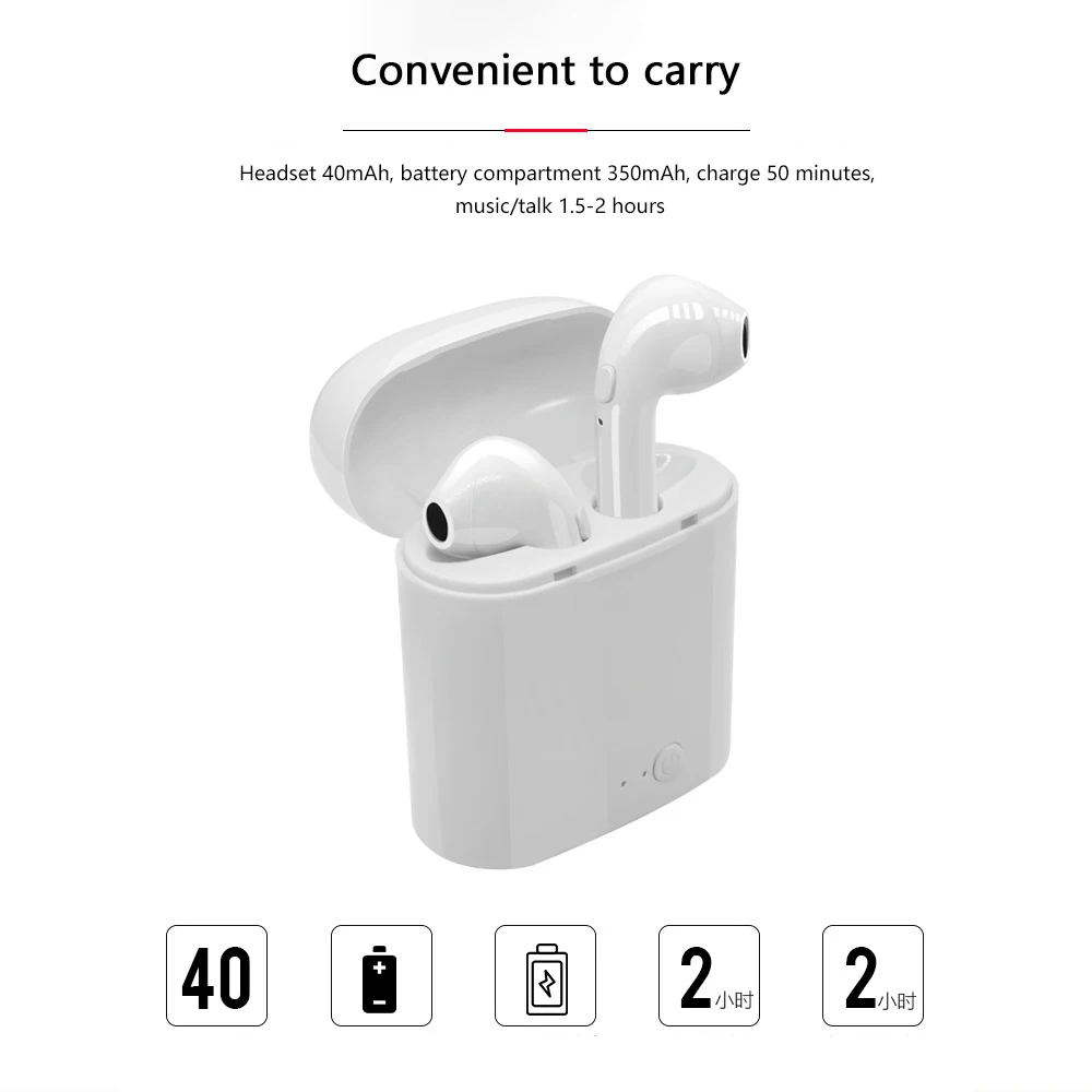 wholesale TWS I16S Wireless Earphones with Charging Box i7s i9 i10 i11 i12 i16 i17 High Quality TWS Sport Bluetooth Earbuds - ANKUX.COM