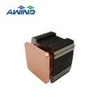 Factory price soldereding heat sink witn copper base and pipe