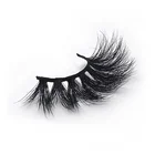 High Quality 3d 25 mm False Mink Lashes Eyelashes Vendor With Custom Packaging Box