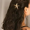 2019 Fashion Metal Barrettes Hair Accessories Moon Starfish Hair Clips Hairpin For Women Girls