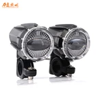2020 LITU 12V 2.5 inch 30W Universal Motorcycles LED Fog Light with Water Bird Lens White Color LED Head Lamp
