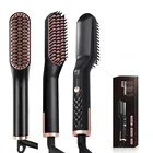 New Design 248F-450F Ceramic Coating Mini Fast styler Electric Beard Hair Brush Straightener Comb