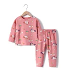 Baby girls clothing sets children toddler suit housecoat clothes underwear Children Sleepwear Fashion Kids pajamas