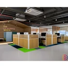 modern glass low partition canada commercial furniture staff workstation table two in one shared office desk