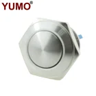 Half Switch Switch Series JS16B-10/S Metal Push Button Stainless Steel Half Ball Switch