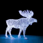 Holiday 3d Holiday Light Reindeer Christmas Holiday Lighting Led 3d Deer Motif Light