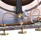 Gas Burner Cooktops Gas Good Quality Stainless Steel Gas Burner Cooktops Wok For Hotel