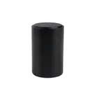 Hot Sale Customized Black Empty Tall Round Tin Can