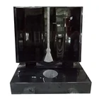 Stone Black Granite Headstones Black Granite Headstone Stone Polished Book Design Monument Gravestone