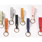 2019 Wholesale cheaper best price leather keychain keyring