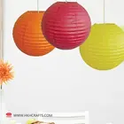 Wholesaler Chinese Wedding decoration party paper crafts color paper handmade lantern