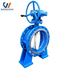 Alloy Steel Body Wafer Universal Butterfly Valve For Drinking Water Plant