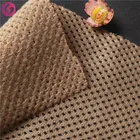 100%polyester warp knitted yellow recycled soft mesh tulle fabric