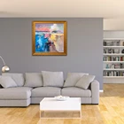 Graphic Customization Abstract Painting Abstract Hand Painted Canvas Oil Painting on Canvas Fabric