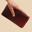 Promotion Gifts DIY Genuine Leather Wallet Purse
