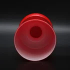 Customized printing wholesale sale of classic red table lamp glass lampshade light shades