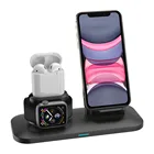 Multi Function Charger, Wireless Phone Charger Stand with Wireless Charging Pad for Android and for iPhone