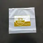 customized printed packaging matting PE slider zip lock clothing plastic bag