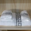 Factory Directly Supply 3 piece towel set 16s Satin dyeing