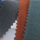 wholesale woven plain style garment Textile 55% linen 45% cotton high quality blend fabric for dresses, casual wear, shirts