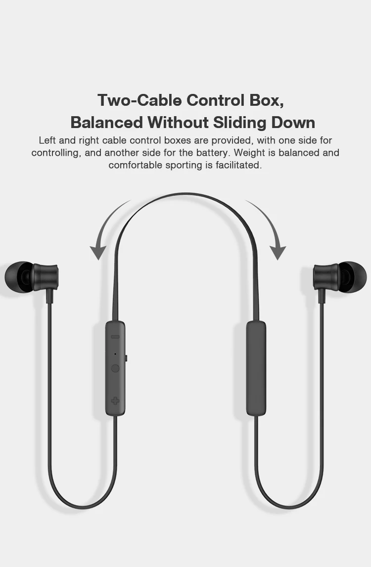 Blue'tooth Earbuds Wireless Earphones Sports Headphone 5.5H Talking Time Magnetic Lightweight - ANKUX.COM