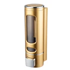 New design Pressing ABS Plastic Wall Mount Liquid Hand Soap Dispenser