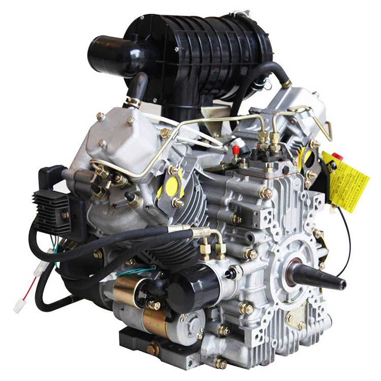 PME-EV80 4 ход с водяным охлаждением 18hp двигатель v twin дизельный двигатель для продажи