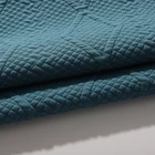Jacquard scuba fabric double face scuba knit fabric composition cotton polyester spandex