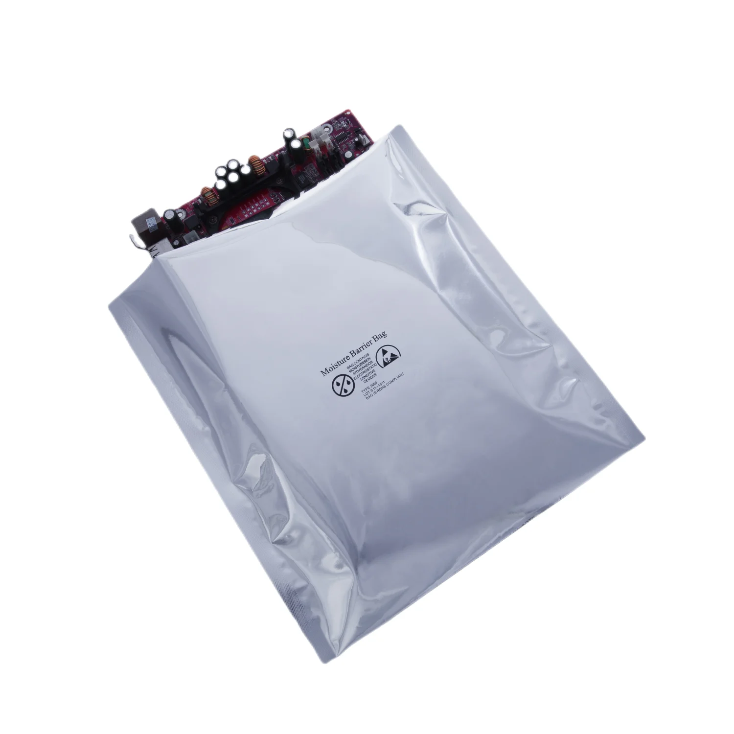 Oem Logo Printed Foil Ziplock Mbb Laminated Anti Static Moistureproof