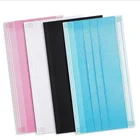 Color Face Anti Dust Disposable Blue Color 3 Layer Protection Civil Face Mouth Mask With Ear Loop