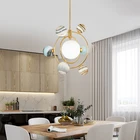 Energy Saving Light Modern Hotel Glass Lamp Pendant Light