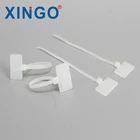 XINGO brand 9.0x550 natural black fluorescent yellow green red orange purple brown blue gray pink nylon cable tie machine