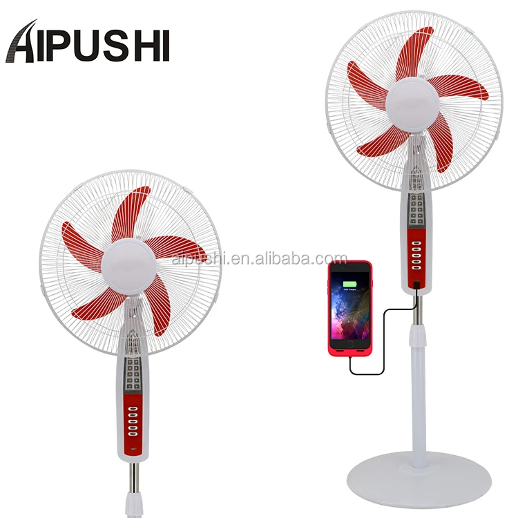 Stand Fan, 12V, Solar, USB - detail 16