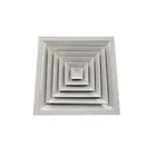 hvac aluminum linear ceiling grille diffuser