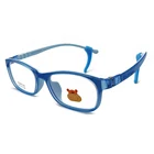 Top Quality Silicone Kids glasses frame Anti blue Light Computer eyewear glasses kid eye wear