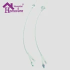 Medical Silicone 2 Way Foley Double Balloon Catheter