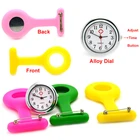 Wholesale Portable Silicone Digital FOB Nurse Watch Pocket Silicon Nurse Watch Nursing FOB Watch