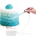 Electric air brush airbrush fondant cake and pastry decorate decorating gun supplies tools kit