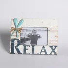 Photo Collage Sex Photo Frame MDF Large Retro Letters Mediterranean Decor Collage Sex Photo Frame