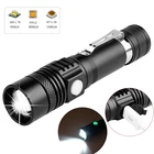 Led Torch Light Ledled Portable Super Bright LED Flashlight USB Rechargeable LED Torch Light