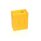 pp bags plastic flower Translucent PP shopping gift bag with string handle