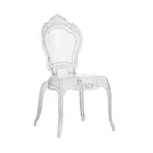 Dining Chair Chairs Chair Plastic Chairs Modern Acrylic Crystal Transparent Throne Plastic Chairs Dining Chair