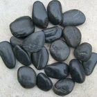 Stone Polished Stone Pebbles Cheap Driveway Paving Natural Black Polished Pebble Stone