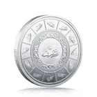 2020 Chinese Zodiac lucky rat solid pure silver souvenir coin indian silver coins 999 pure 1 oz american