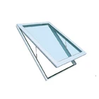 Top Window Aluminum Profile Extrusion Low-E Glass Window Automatic Open Skylight Waterproofing Skylights
