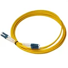 lc to lc sm duplex connector 9/125 fiber optic jumper cable