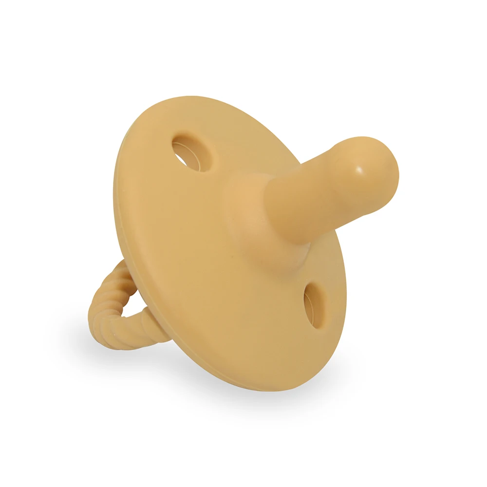 BHD BPA Free Nontoxic Eco-friendly Silicone Baby Pacifier Soother Nipple for Toddlers Wholesale Infant Teething Toy 3-24 Months manufacture