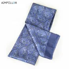 Amazon Brand Aimpellor Custom Screen Printing Fashion Paisley 100% Pure Custom Print Scarf Silk